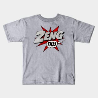 Grey Logo Kids T-Shirt